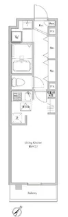 ブランミュール町田【2階】の間取り