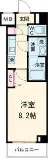 メインステージ府中中河原駅前【3階】の間取り