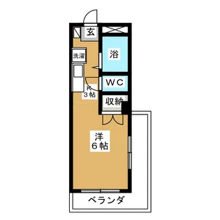パティオ日吉【2階】の間取り