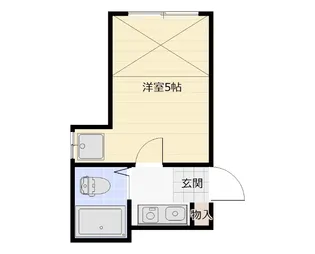 プラザドゥリリオ【1階】の間取り