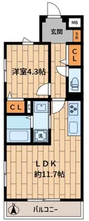 スターレジデンス【2階】の間取り