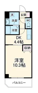 グレイス第8マンション【7階】の間取り