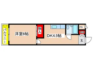 サンシャイン【1階】の間取り