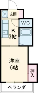 ロイヤル高野 2号棟【1階】の間取り