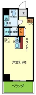 パウゼドーム前【11階】の間取り