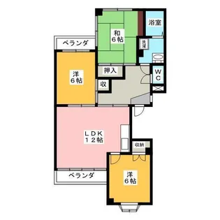 ドミール94【2階】の間取り