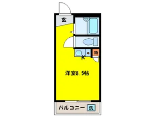 グランセオ泉佐野【3階】の間取り