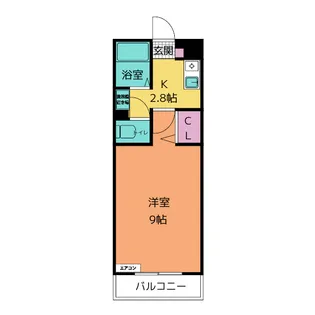 アップルヒルズ 2【1階】の間取り