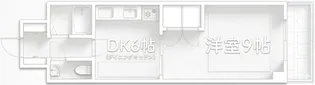 アルモシティーハイツ【2階】の間取り