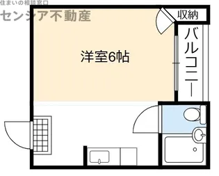 京橋ファインビル【4階】の間取り