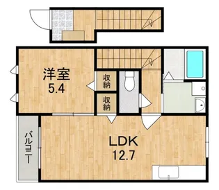 メゾン宮ノ堀C棟【2階】の間取り