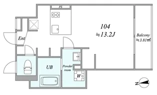 trias193【1階】の間取り