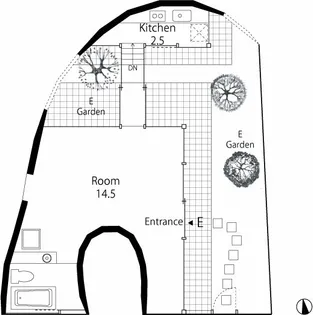 YS Court【1階】の間取り