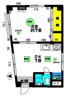 ハイムすずき【2階】の間取り