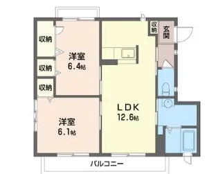 セピアコート【3階】の間取り