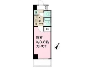 ヴェリーニ東松戸【3階】の間取り
