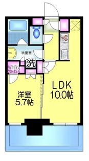 アトラスタワー曳舟【7階】の間取り