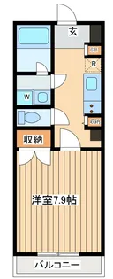 ヴェルドミール【4階】の間取り