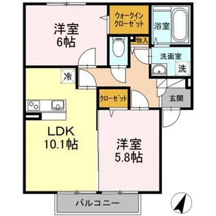 コトー C【2階】の間取り