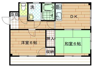 第2プチファイヴ【3階】の間取り