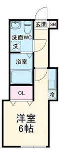 ノワール七里【2階】の間取り