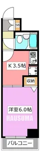 ライオンズマンション板橋中丸町【3階】の間取り