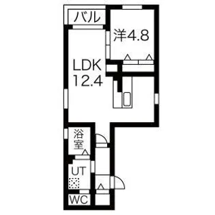NAGOYA the CANAL【3階】の間取り