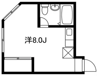 第2あずみの荘【2階】の間取り