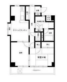 ツインヒルズ【3階】の間取り
