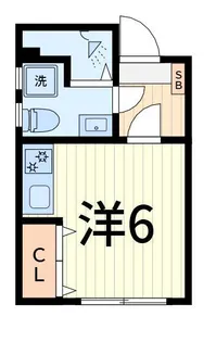 コントレールセンジュベース【3階】の間取り