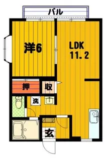 本郷ハイツG【2階】の間取り