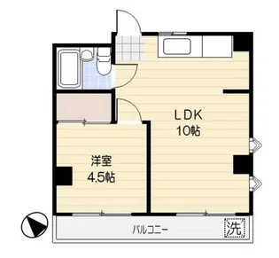 スカイヒルズ相模原【3階】の間取り