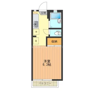 ペニーレイン【2階】の間取り