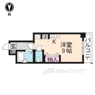 アルカディア・シティ【4階】の間取り