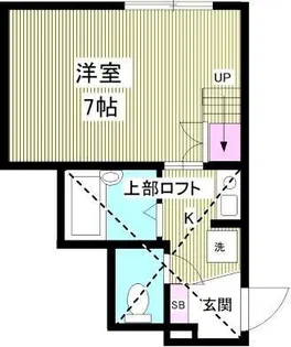 Comfort桜ヶ丘【1階】の間取り