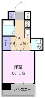 アトリアム吹上【8階】の間取り