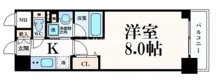 ベラジオ京都梅小路【3階】の間取り