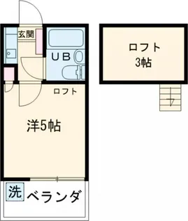 ソリテア江戸川【1階】の間取り