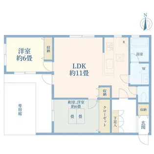 コープ成増【2階】の間取り