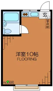コーポラスAZUMA【1階】の間取り