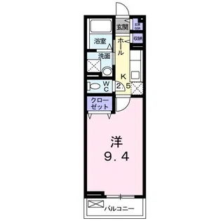 グレイス旭【2階】の間取り