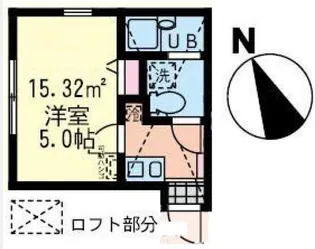 1Kの間取り画像