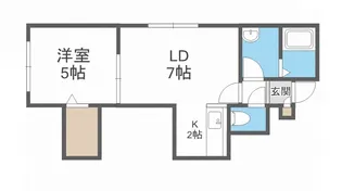 KananCourtIII【2階】の間取り