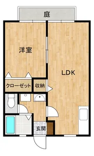 サンライフ中津 A棟【2階】の間取り