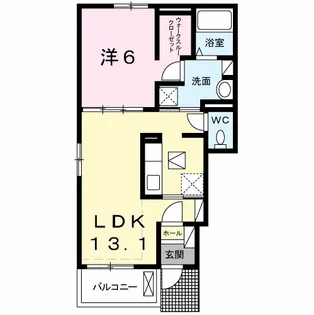 ミルトメゾン・Y I【1階】の間取り