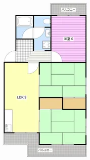 マンションラフィーネ【3階】の間取り