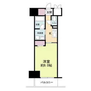 ドゥーエ立売堀【8階】の間取り