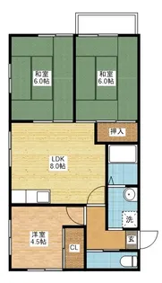 葡萄の樹II【1階】の間取り