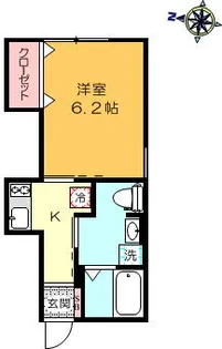 タカギスクエア【2階】の間取り