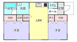 茨城県潮来市古高【一戸建】の間取り